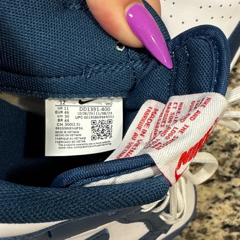 🆕 Nike Valerian Blue Dunk Sneakers. 12. Brand New!!💥💥 - Picture 3 of 8